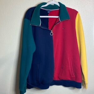 Tommy Hilfiger Colorblock Pullover Sweatshirt